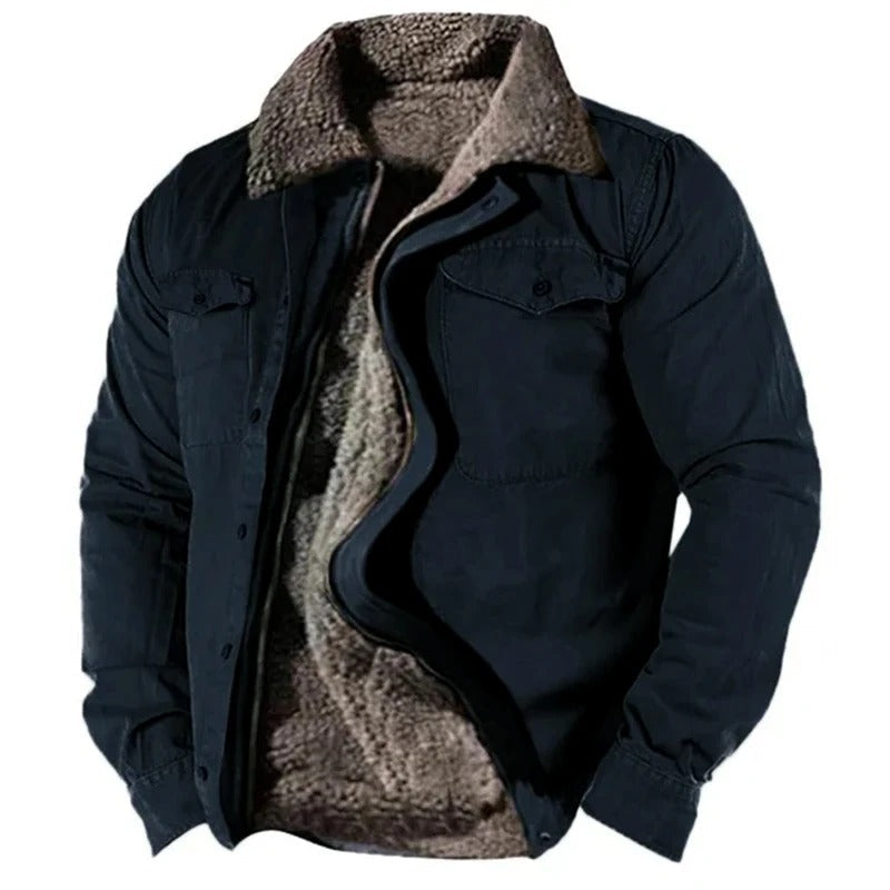 Tobias | Warm Sherpa-Lined Jacket