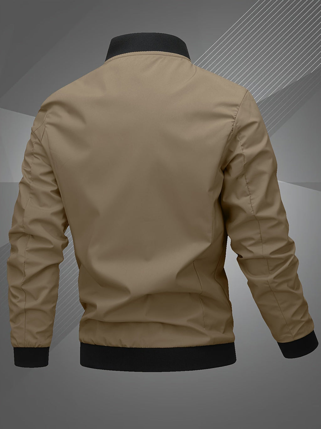 Guillaume | Men's Stylish Zip-Up Bomber Jacket with Logo