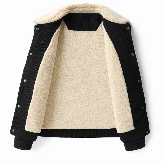Nicolò Men’s Corduroy Fleece Jacket