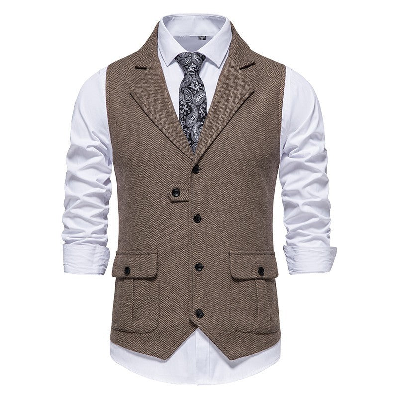 Paolo | Men’s Formal Office Wedding Dress Vest