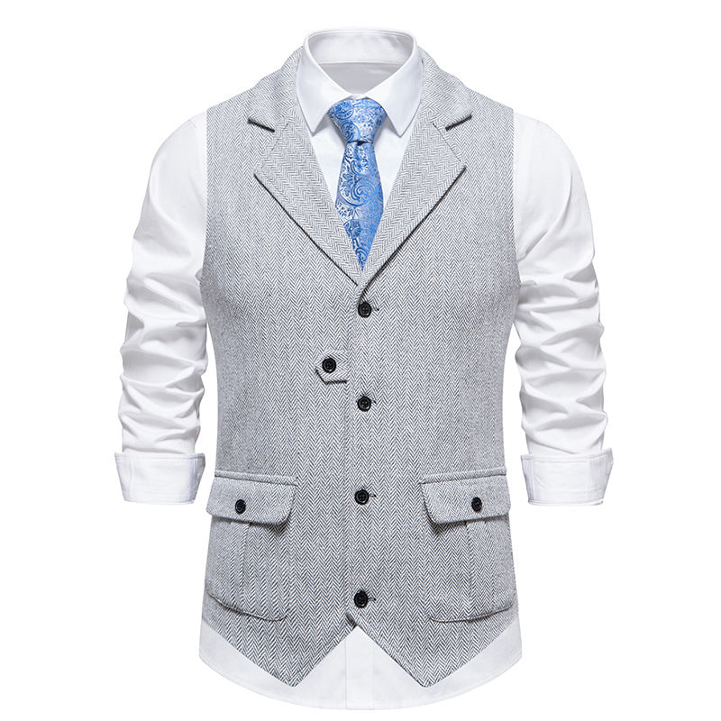 Paolo | Men’s Formal Office Wedding Dress Vest
