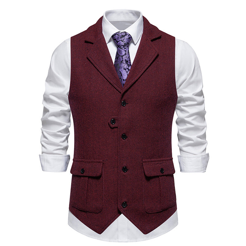 Paolo | Men’s Formal Office Wedding Dress Vest
