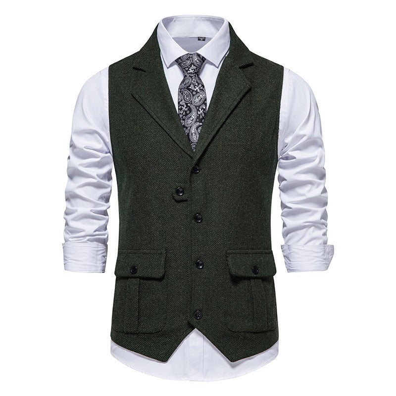Paolo | Men’s Formal Office Wedding Dress Vest