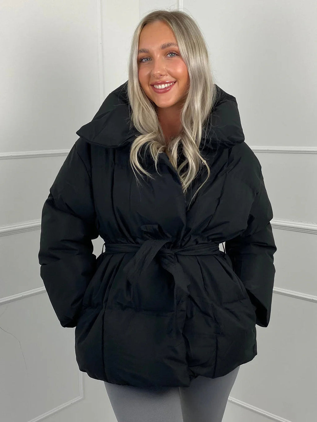 Daria | Winter Belted Puffer Coat For Women