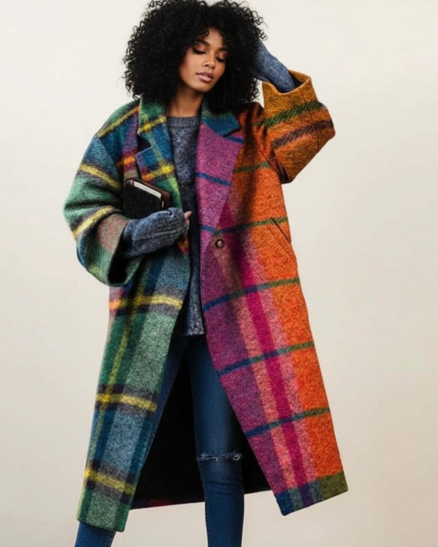 Alina | Women’s Colorful Long Winter Wool Coat